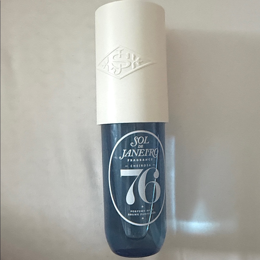 Sol de Janeiro Blue Bottle with White Cap